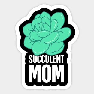 Gardening Succulent Plant Gift For Gardeners Sticker